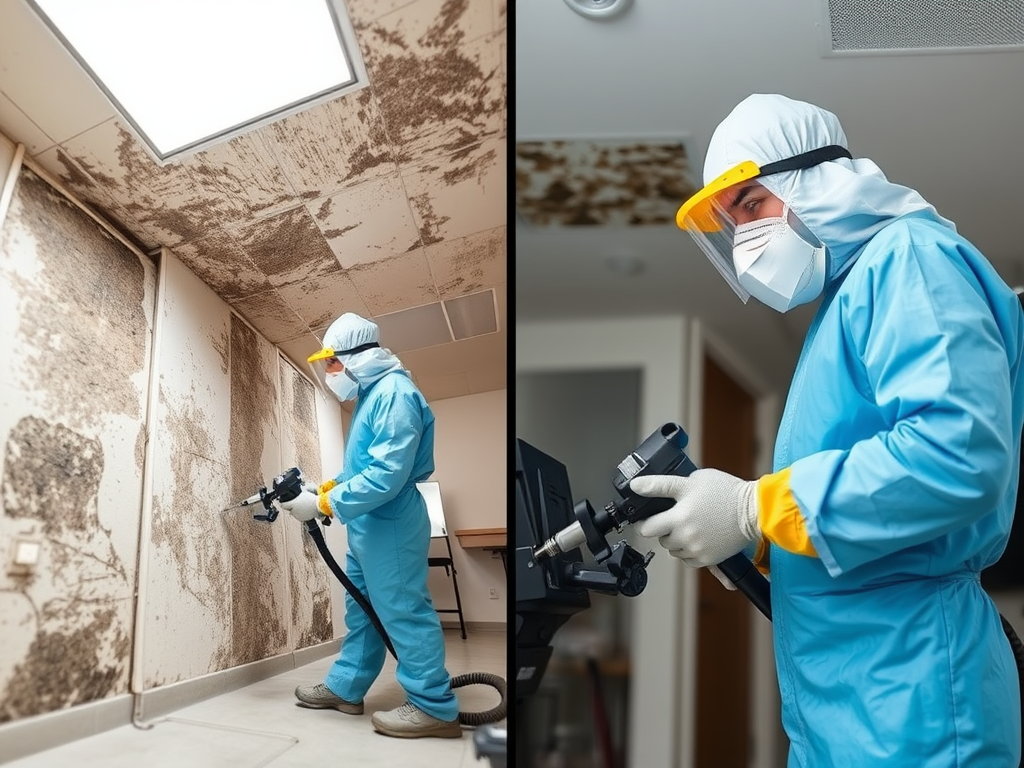 Mold removal services